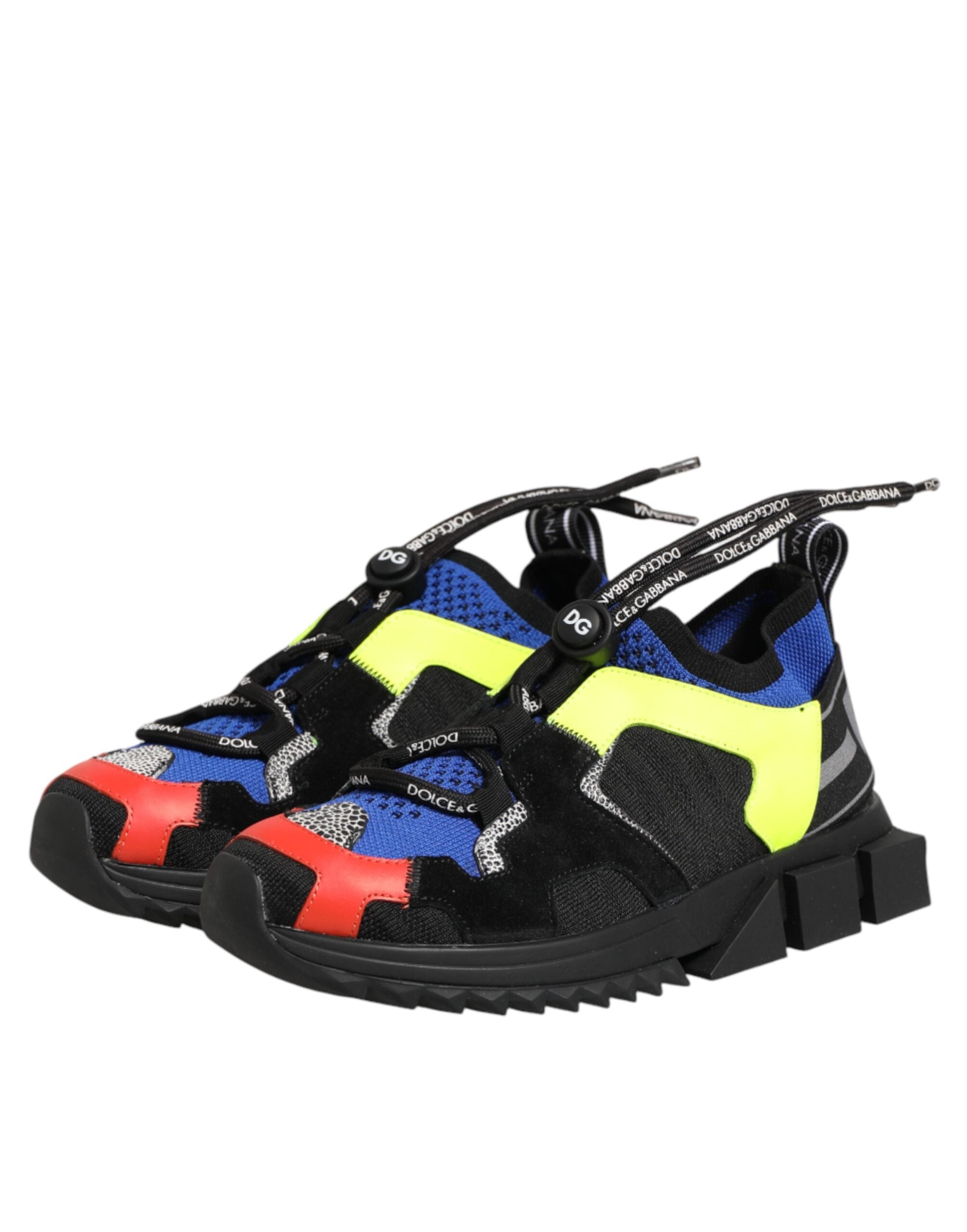 Dolce & Gabbana Bunte Sorrento Sneakers mit niedrigem Schaft