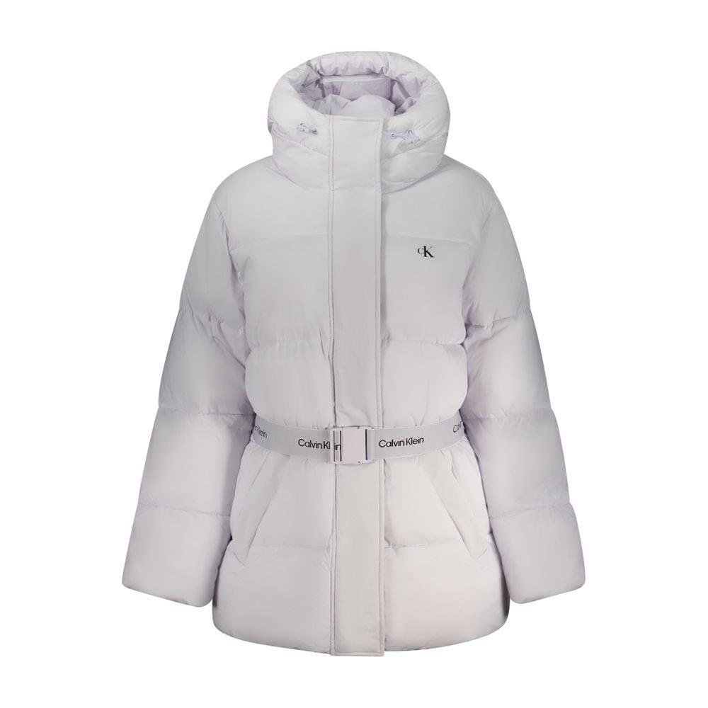 Calvin Klein Lila Nylonjacken & Mantel