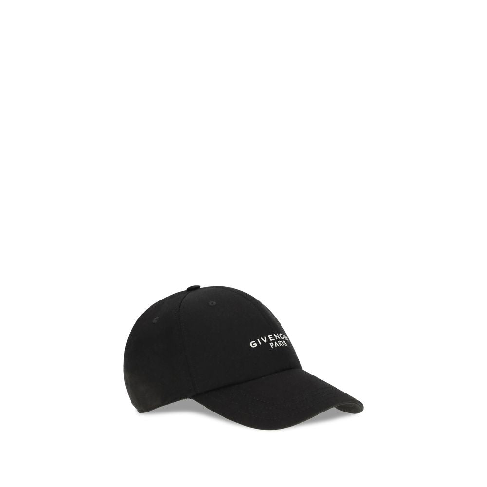 Givenchy Schwarze Baumwollkappe (Baseball Cap)