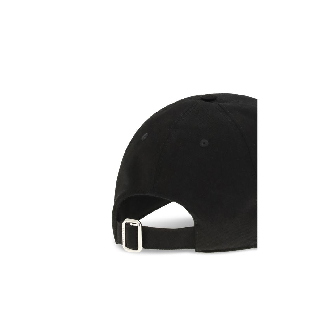Givenchy Schwarze Baumwollkappe (Baseball Cap)