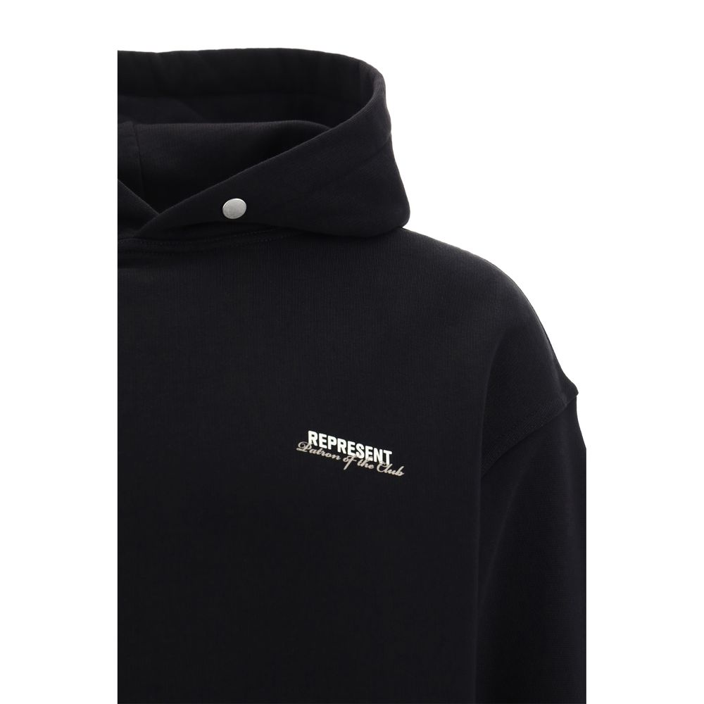 Represent Schwarzer Baumwoll-Sweatshirt