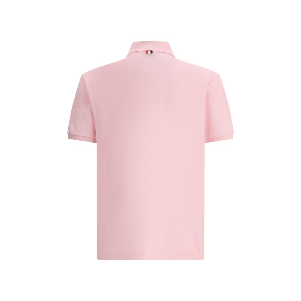Thom Browne Mehrfarbiges Polohemd aus Baumwolle