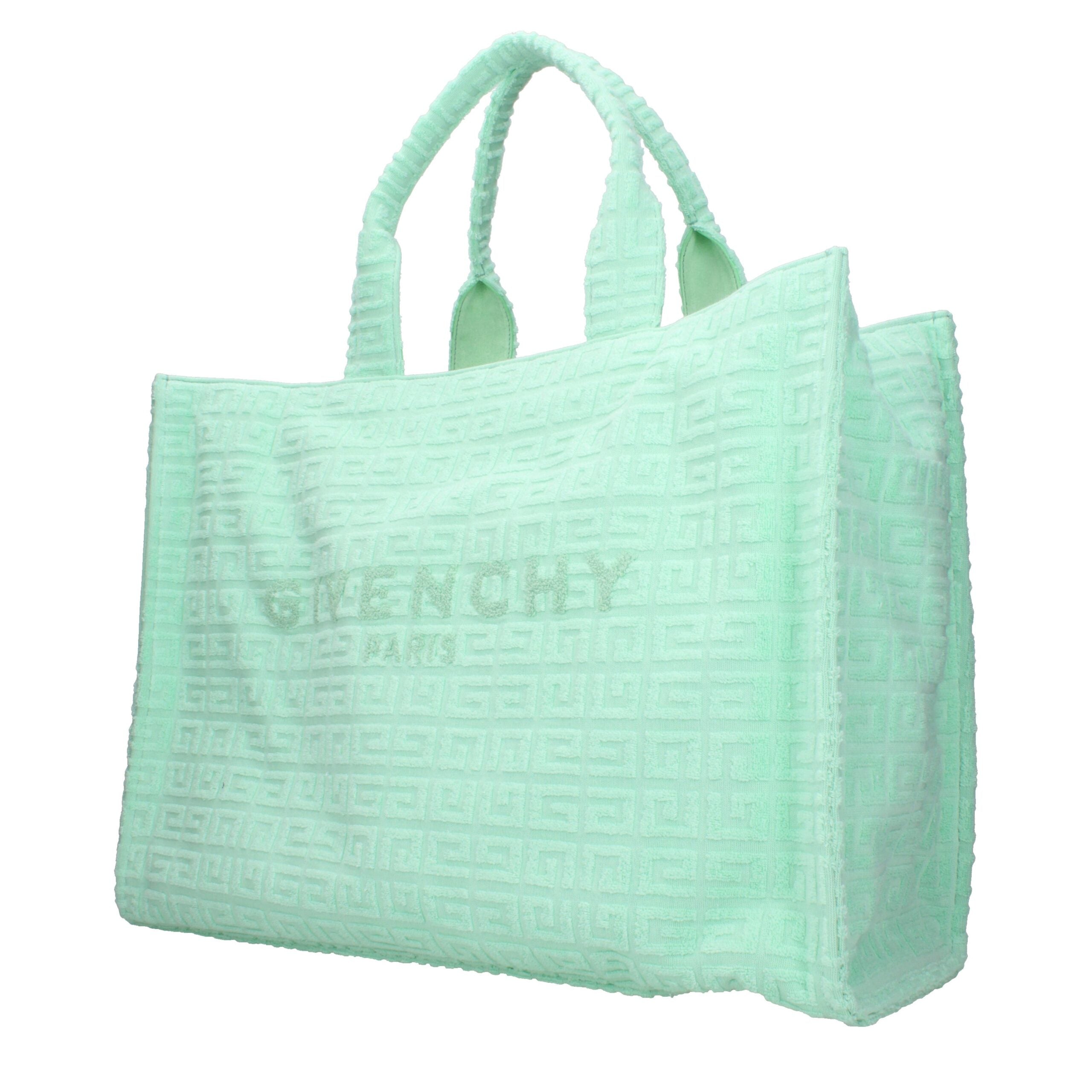 Givenchy Grüne Stoffhandtasche