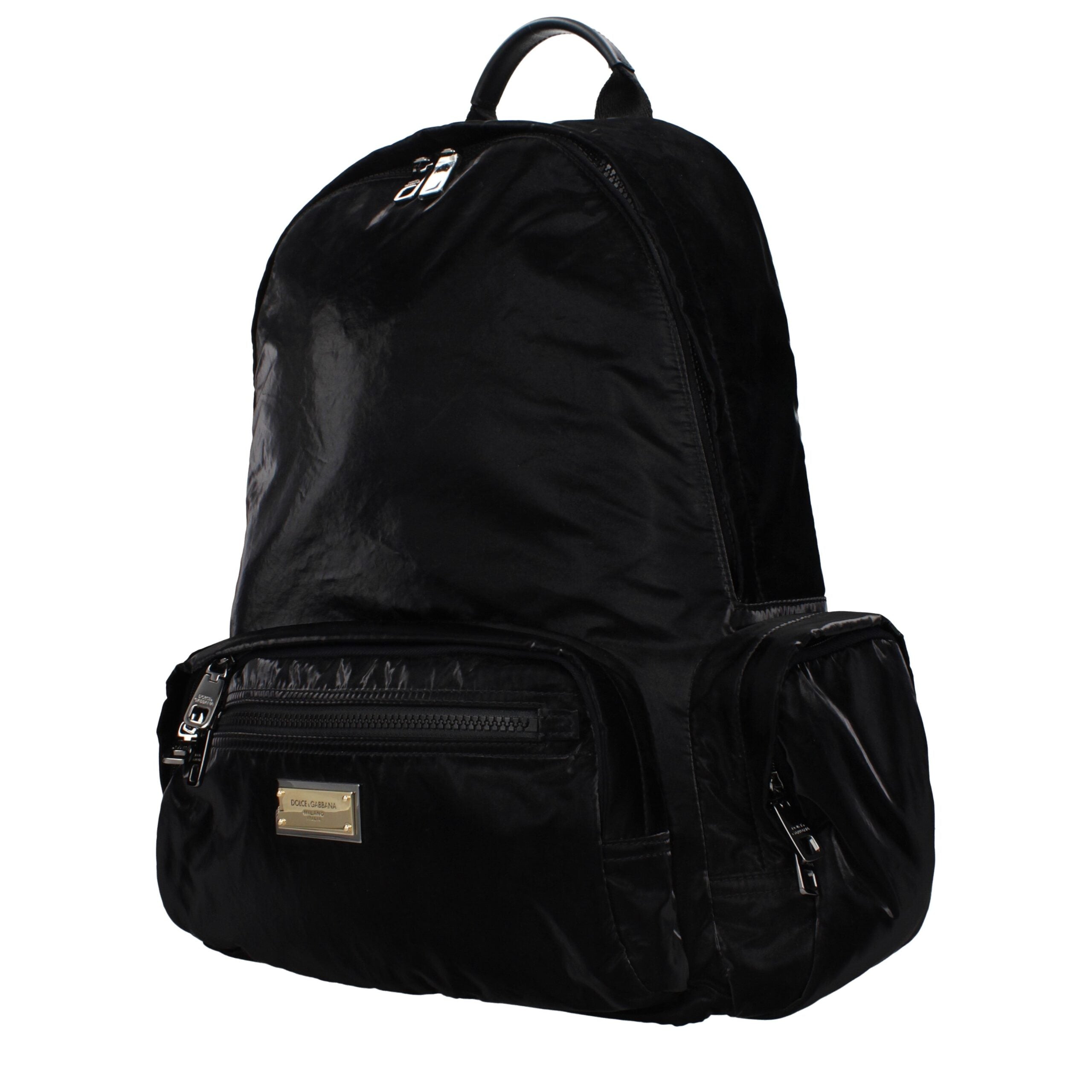 Dolce & Gabbana Schwarzer Nylon-Rucksack