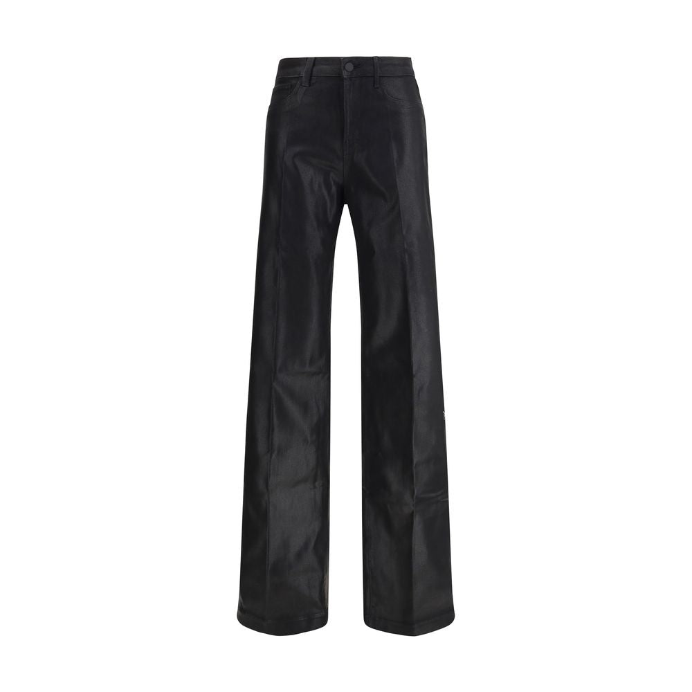 L'Agence Schwarze Baumwolljeans Denim