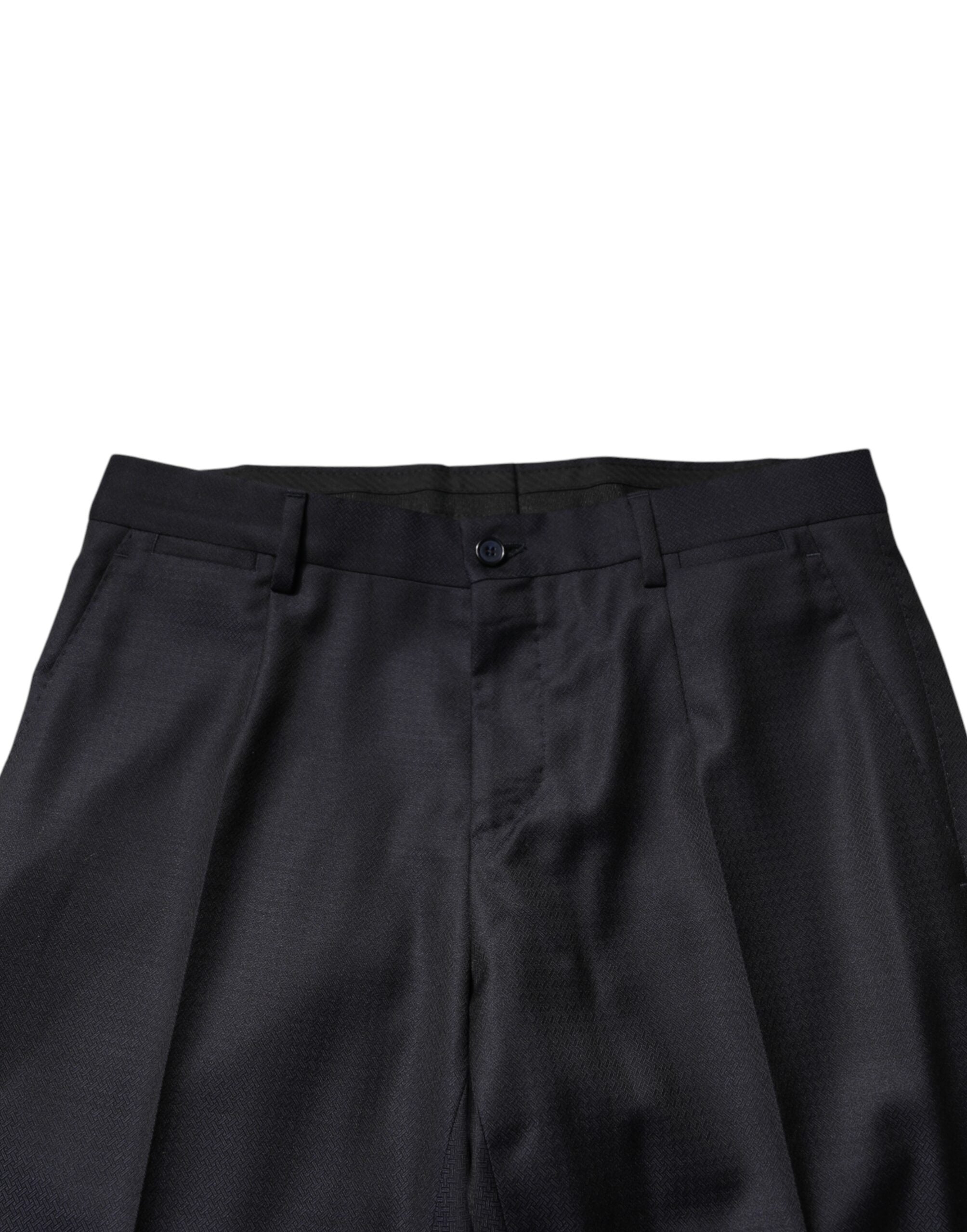 Dolce & Gabbana Schwarzer Woll-Sakko-Anzug für Herren