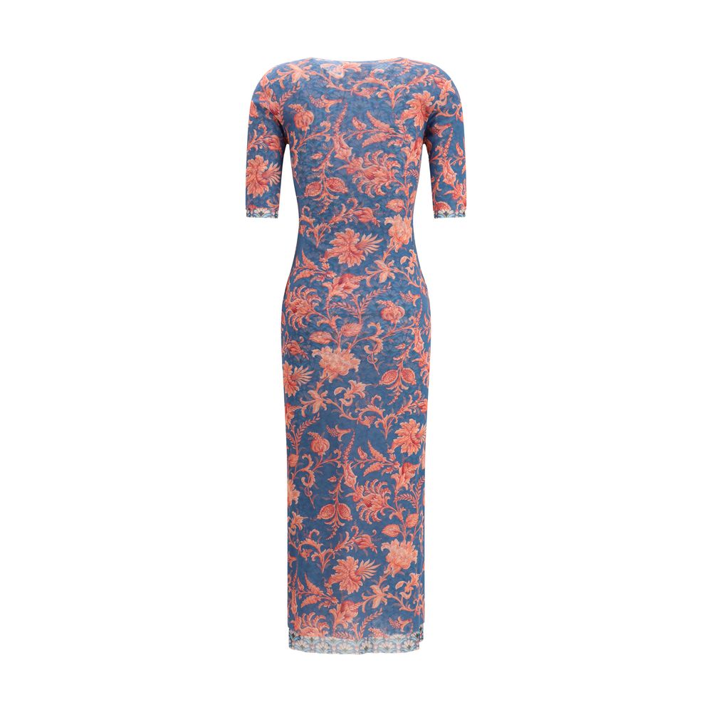 Etro Mehrfarbiges Polyamid-Freizeitkleid