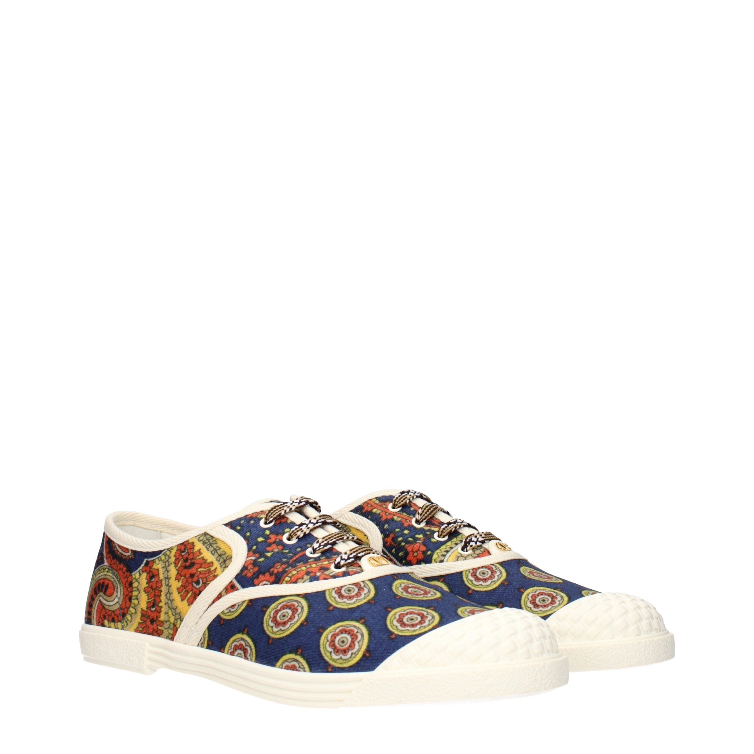 Valentino Garavani Mehrfarbige Stoff-Sneaker mit niedrigem Schaft