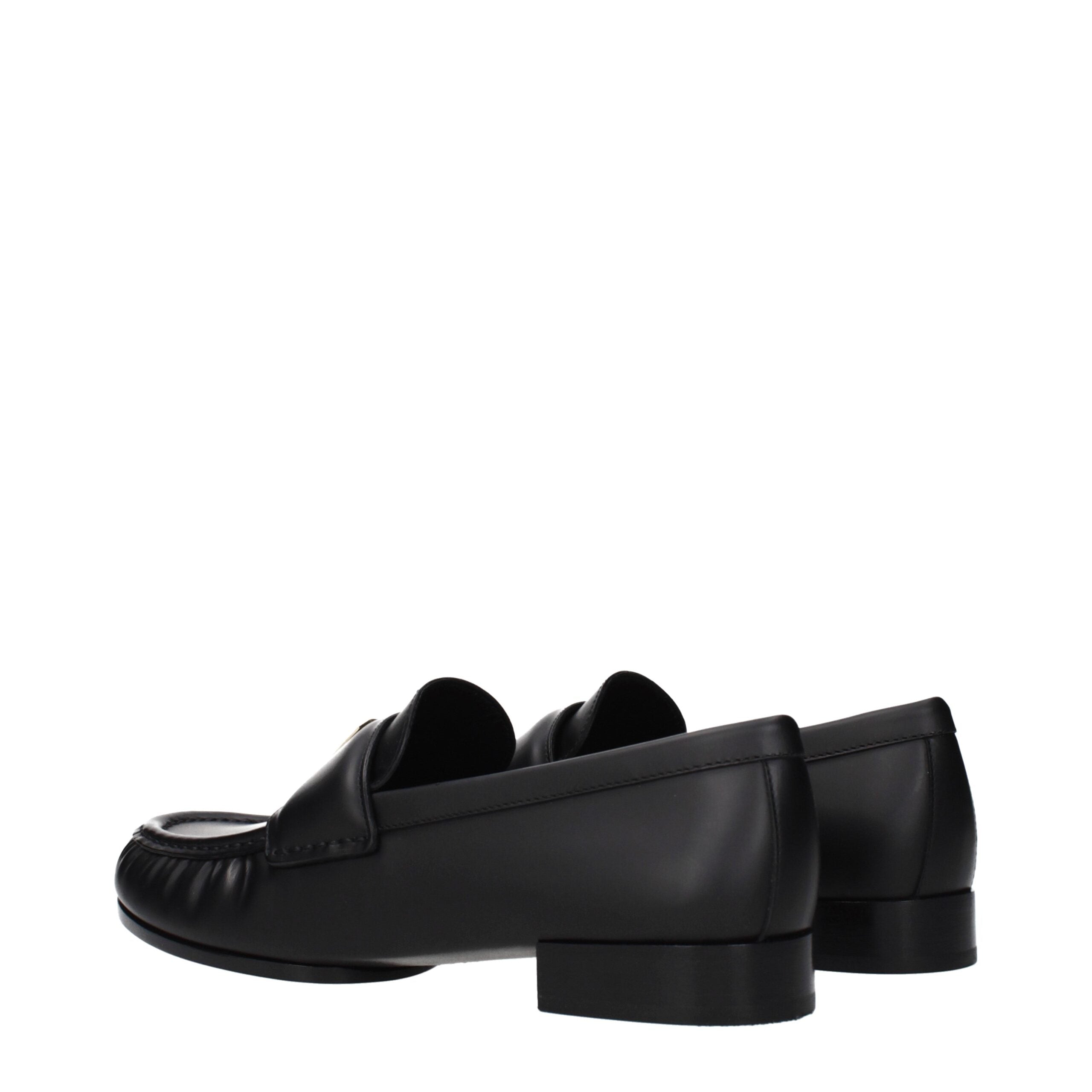 Givenchy Schwarze Leder Loafer zum Hineinschlüpfen