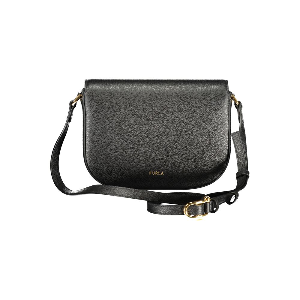 Furla Nero Leder Crossbody für Damen