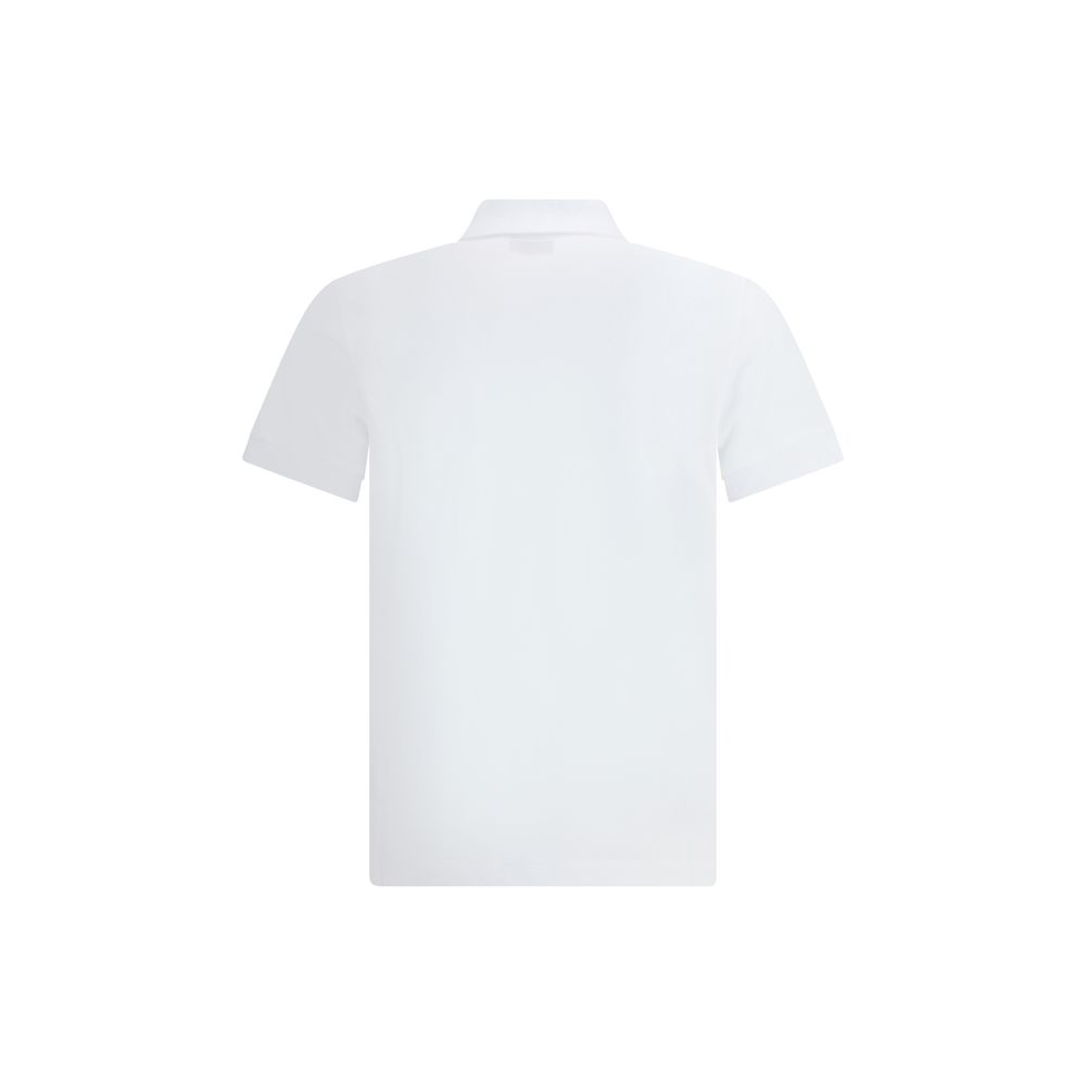 Fendi Weißes Poloshirt aus Baumwolle