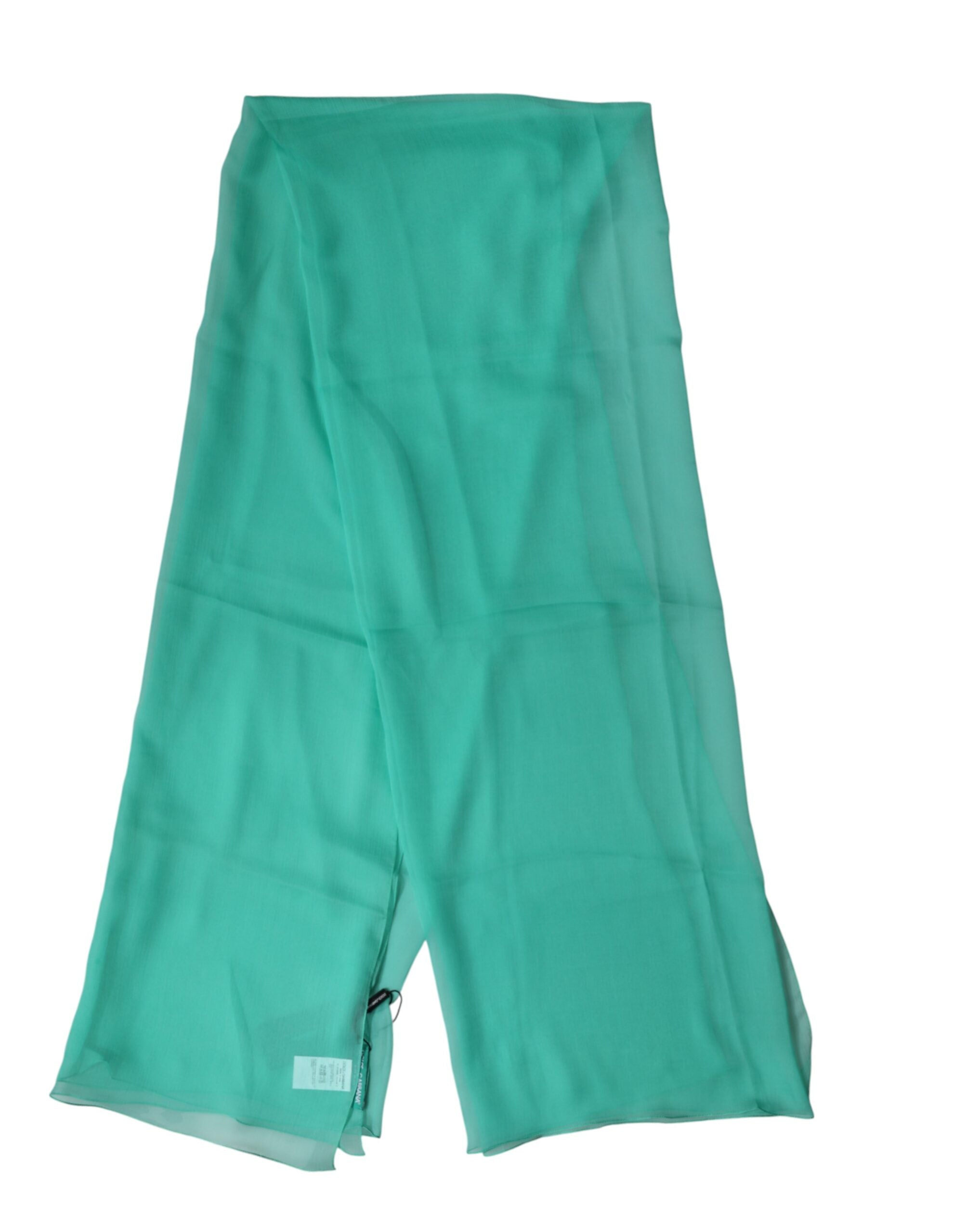 Dolce & Gabbana Teal Stole Seidenschal Herrenschal
