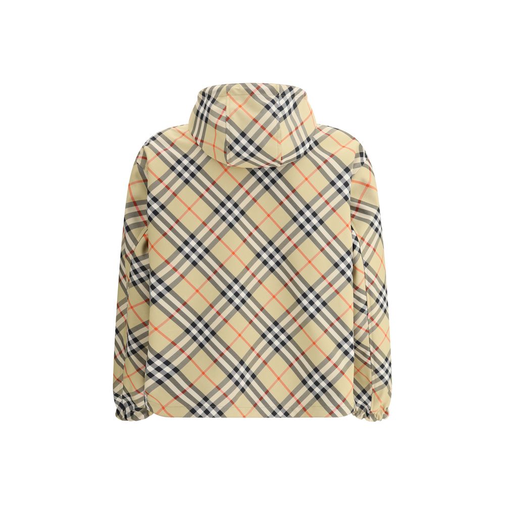 Burberry Mehrfarbige Shell-Jacke aus Polyester