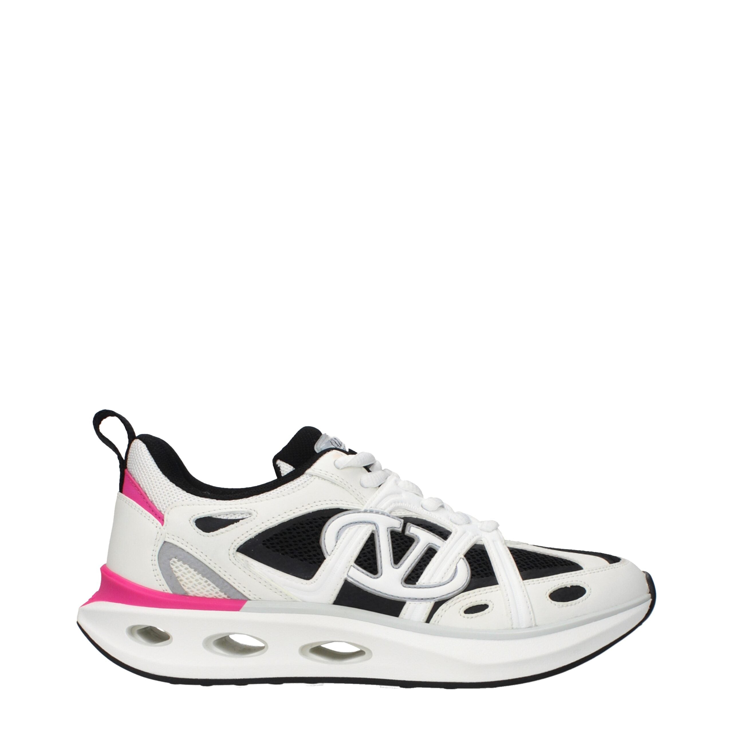 Valentino Garavani Weiße Stoff-Sneaker im Athletic-Look