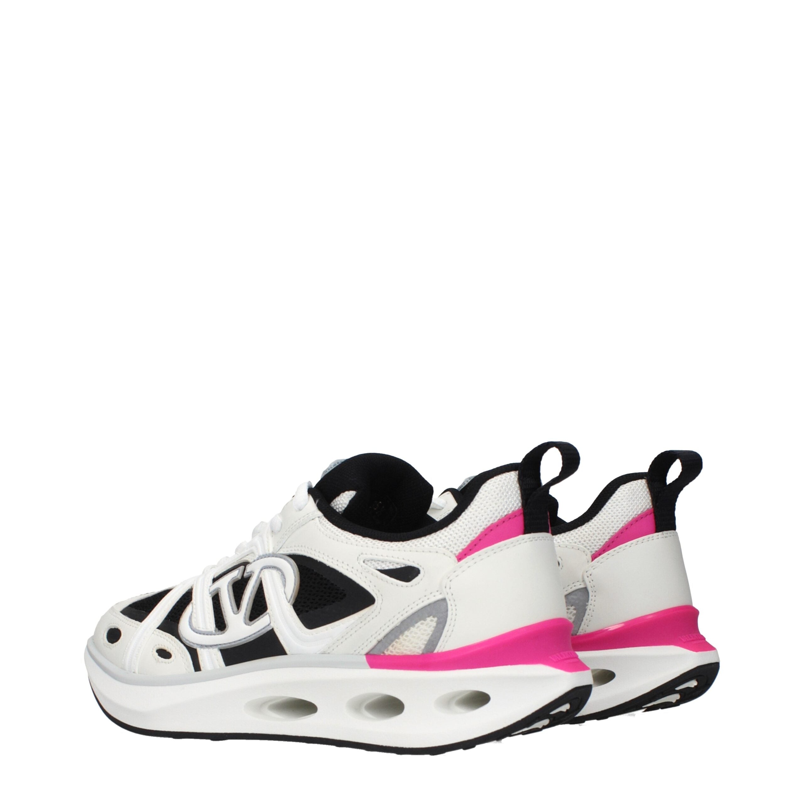 Valentino Garavani Weiße Stoff-Sneaker im Athletic-Look