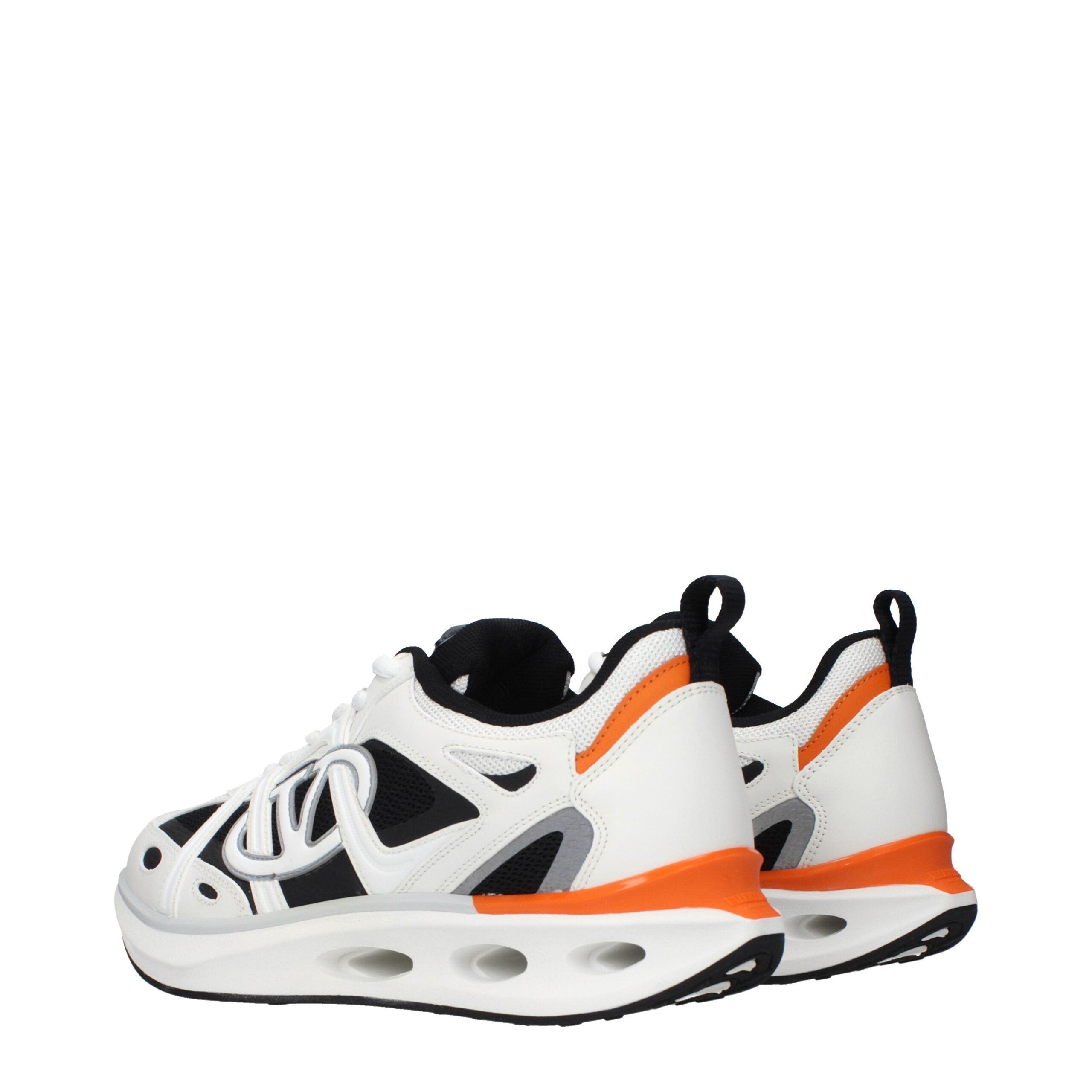 Valentino Garavani Weiße Stoff-Sneaker im Athletic-Look