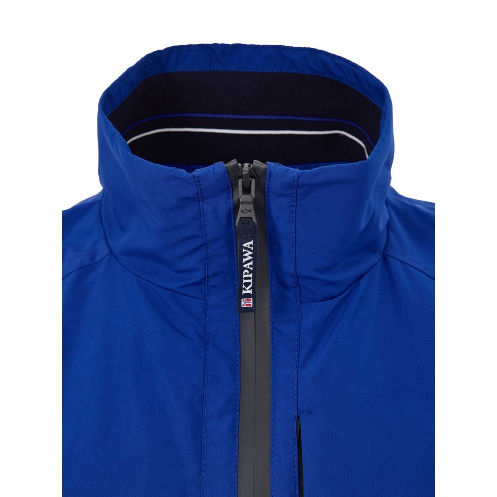Paul & Shark Blaue Polyester-Ärmellose Jacke