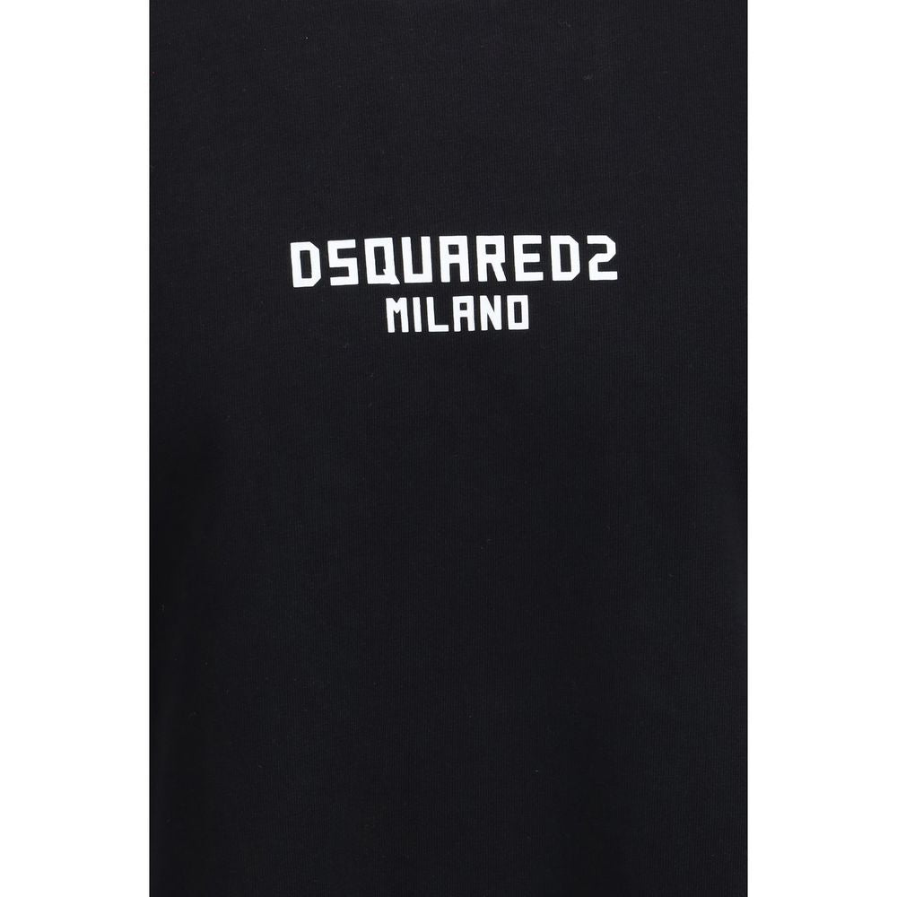 Dsquared² Schwarzer Baumwoll-Sportswear-Artikel