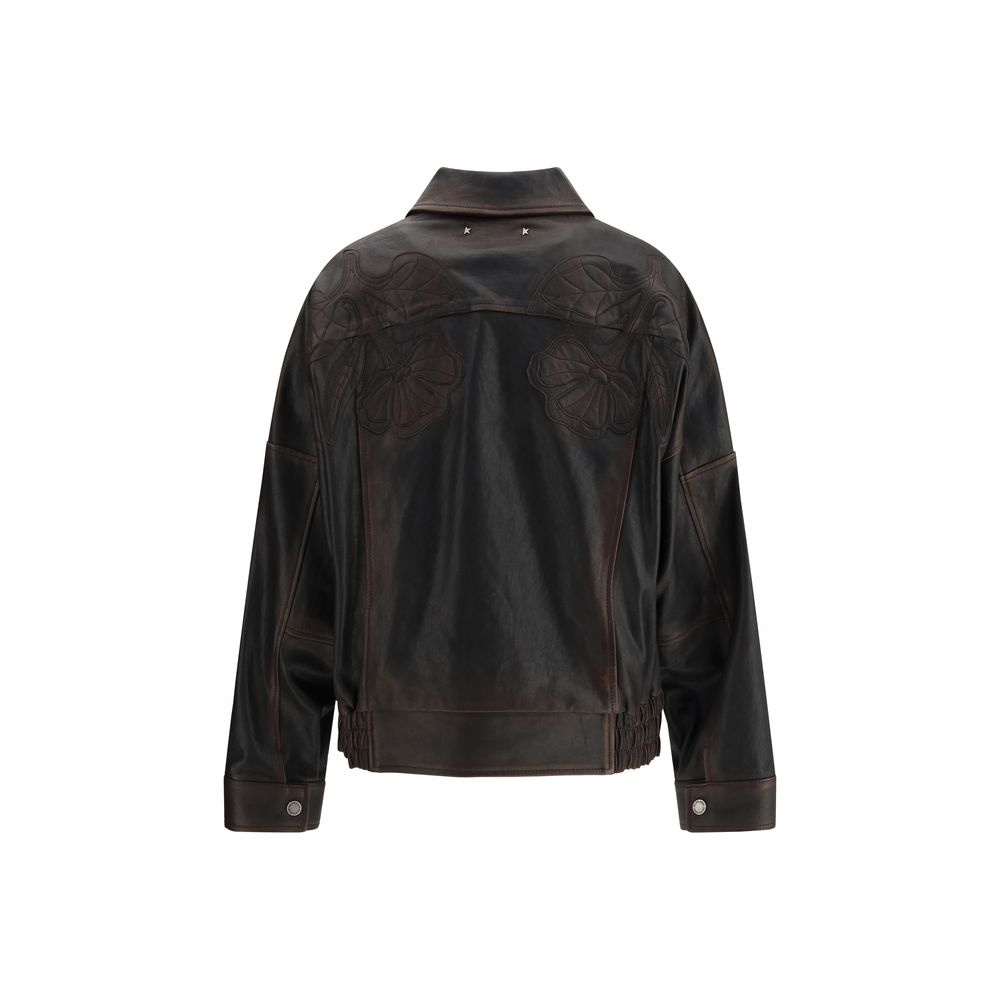 Golden Goose Brauner Viskose-Bomber