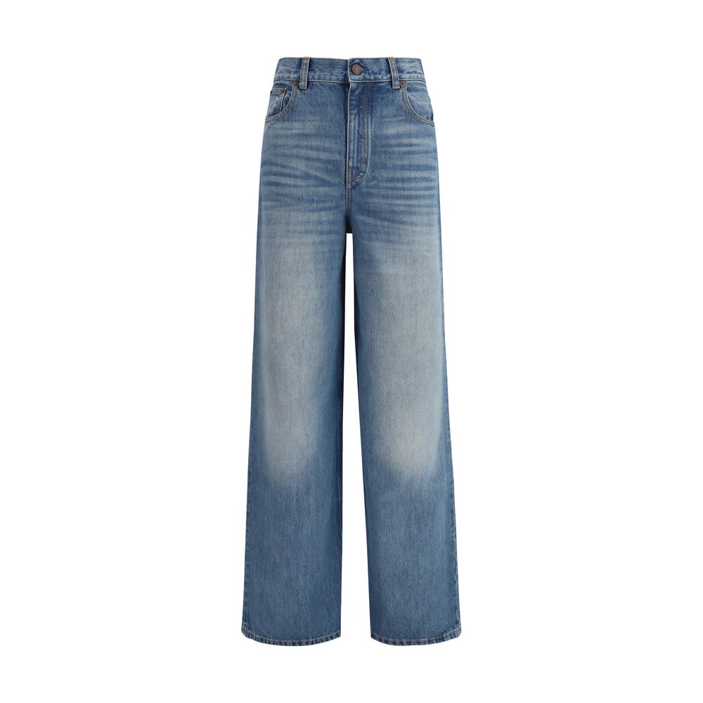 Chloé Blaue Baumwolljeans Denim