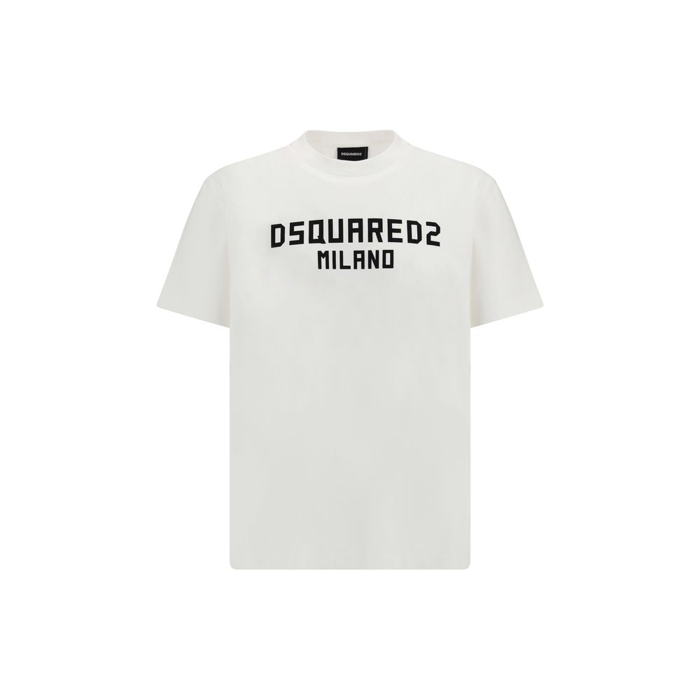 Dsquared² Weißes Baumwoll-T-Shirt