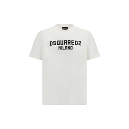 Dsquared² Weißes Baumwoll-T-Shirt