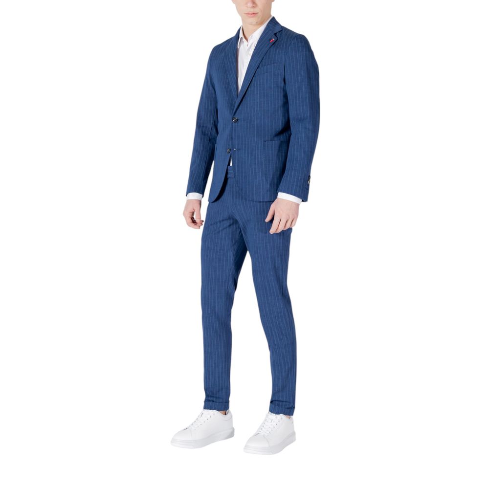 Mulish Blauw Baumwoll Anzug Zweiteilig