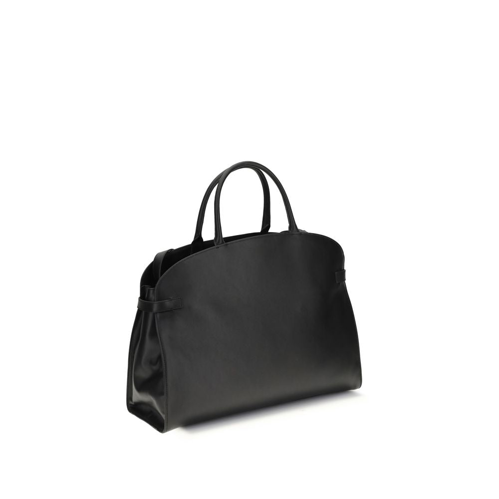 Coccinelle Schwarze Kalbsleder Bos Taurus Handtasche