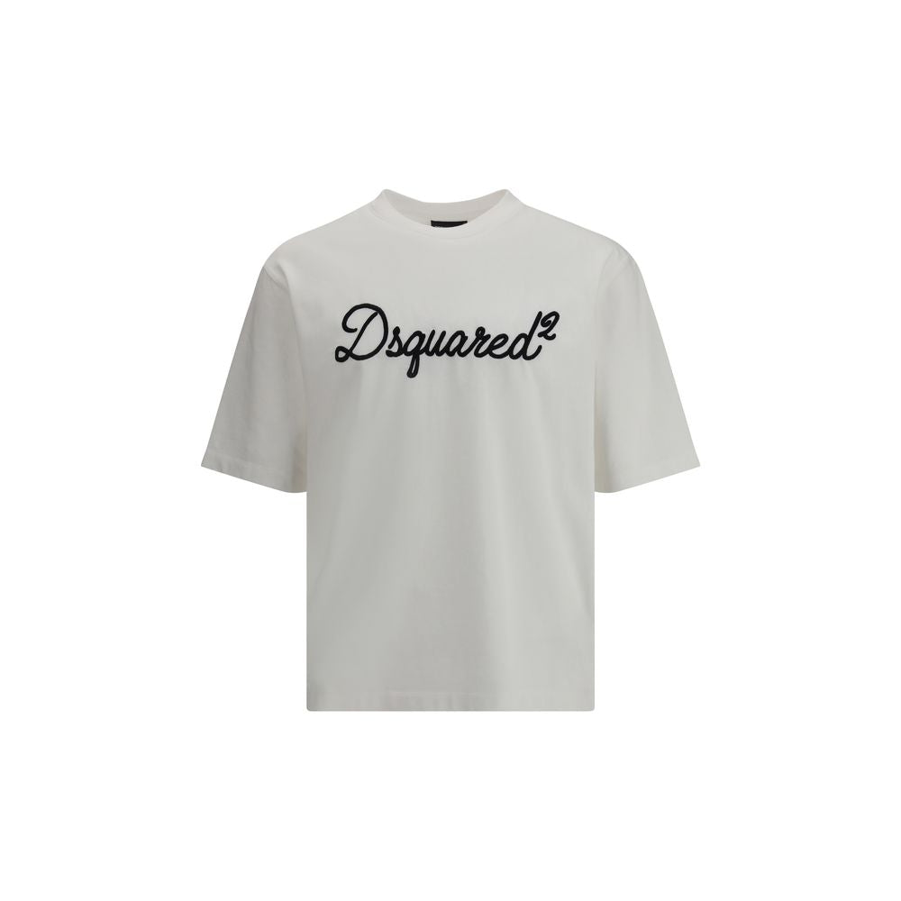 Dsquared² Weißes Baumwoll-T-Shirt