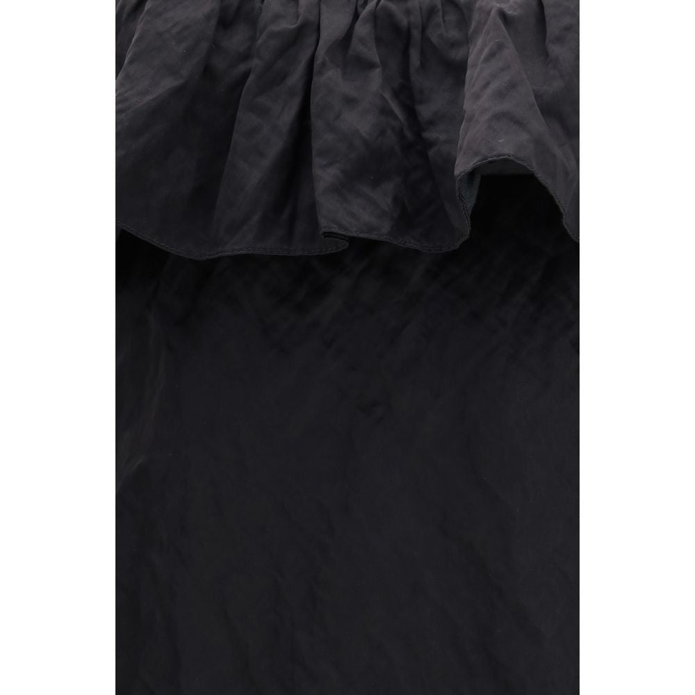 Chloé Schwarzes Baumwoll-Freizeitkleid