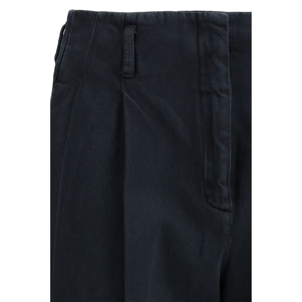 Golden Goose Schwarze Baumwoll-Freizeithose