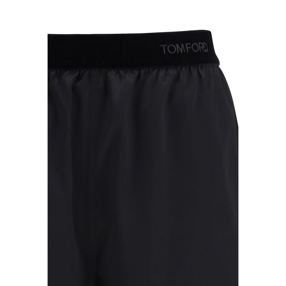 Tom Ford Mehrfarbige Seiden-Bermudashorts