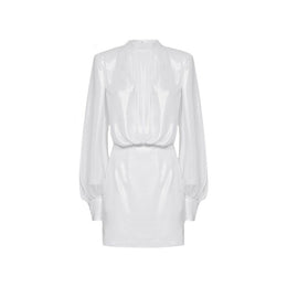BLANCA VITA Weißes Polyester Freizeitkleid