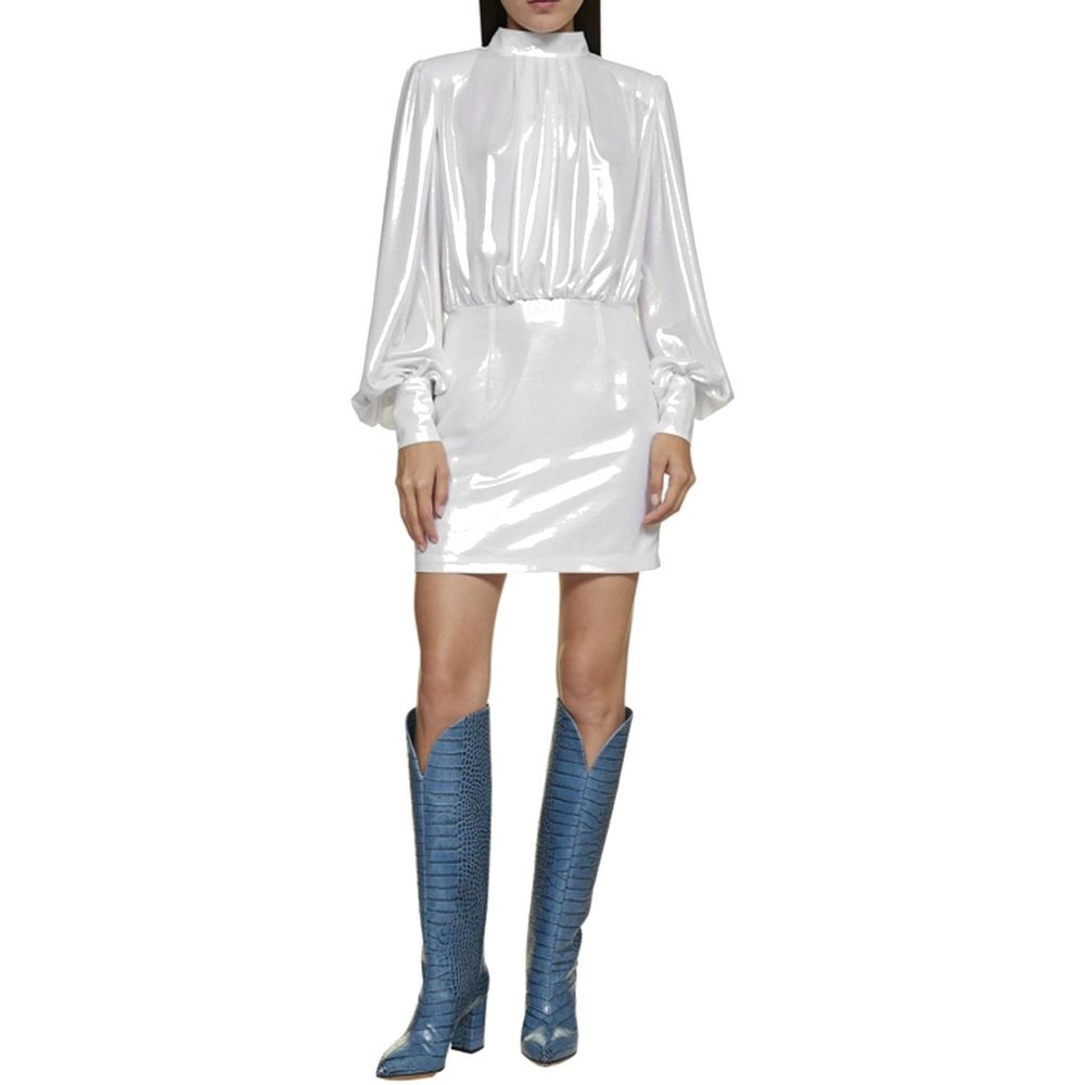 BLANCA VITA Weißes Polyester Freizeitkleid