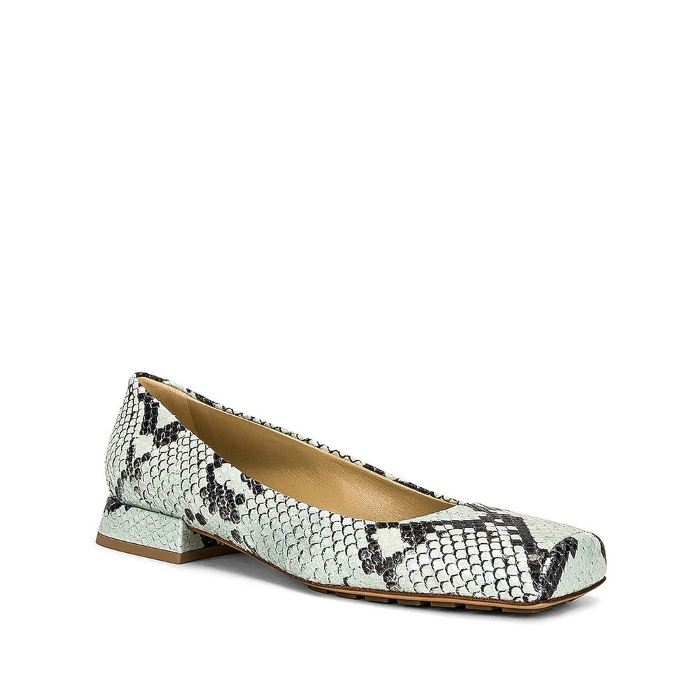 Bottega Veneta Ballerinas aus Kalbsleder in Bicolor-Optik