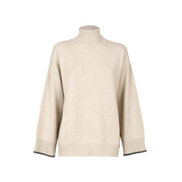 Brunello Cucinelli Beiger Kaschmirpullover