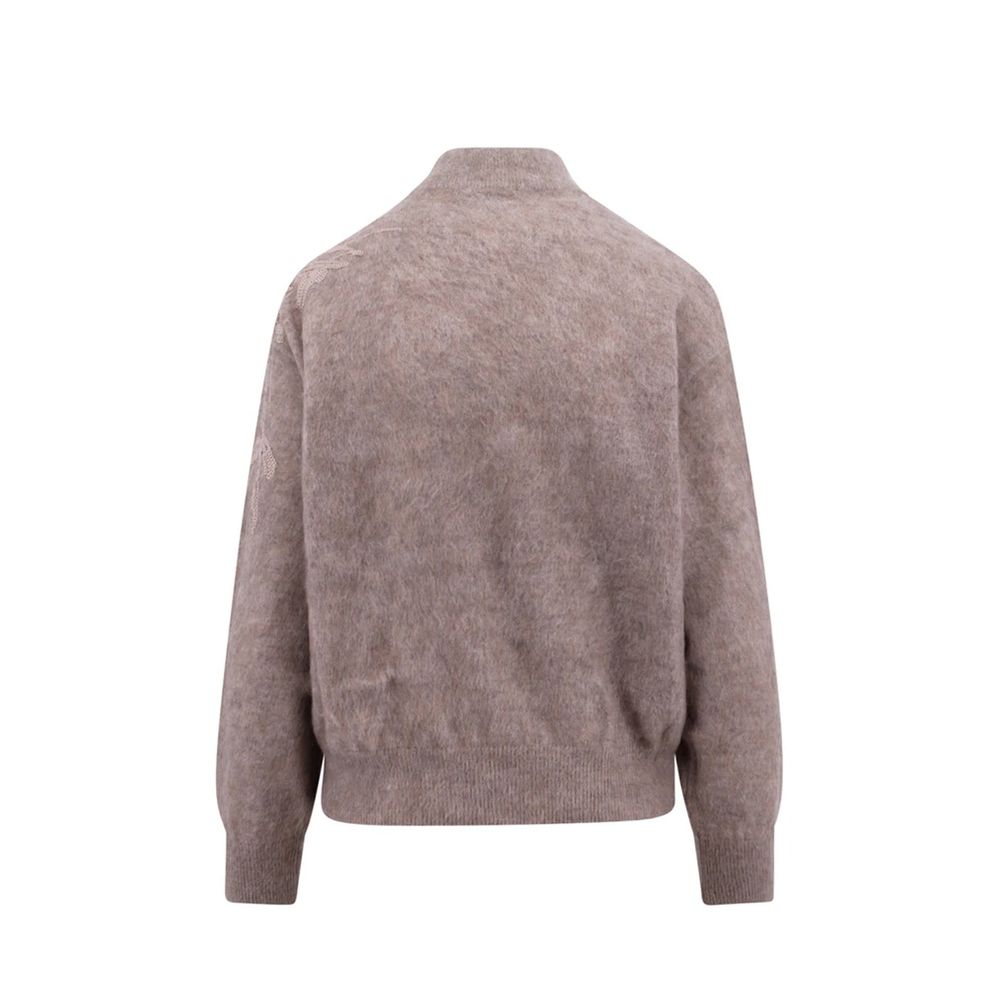 Brunello Cucinelli Beige Kaschmir-Sweatshirt