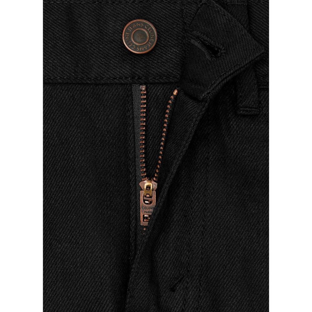 Celine Schwarze Skinny Jeans aus Baumwolle