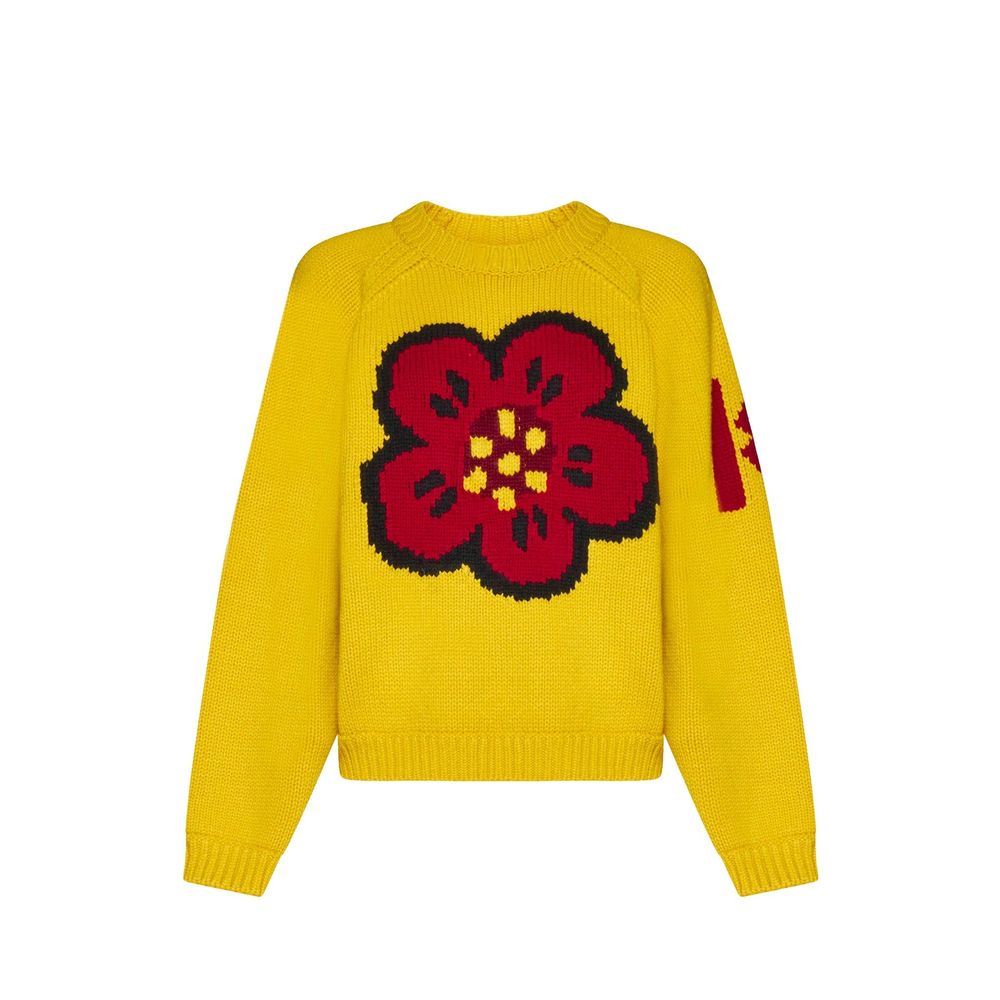 Kenzo Zweifarbiger Baumwollpullover