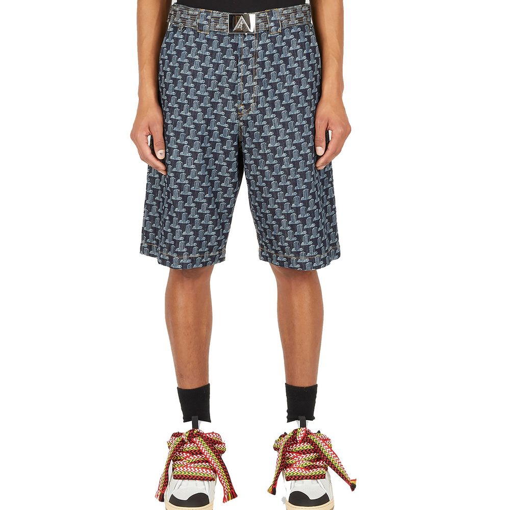 Lanvin Blaue Baumwollshorts