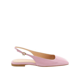 Gianvito Rossi Mehrfarbige flache Sandalen aus Kalbsleder