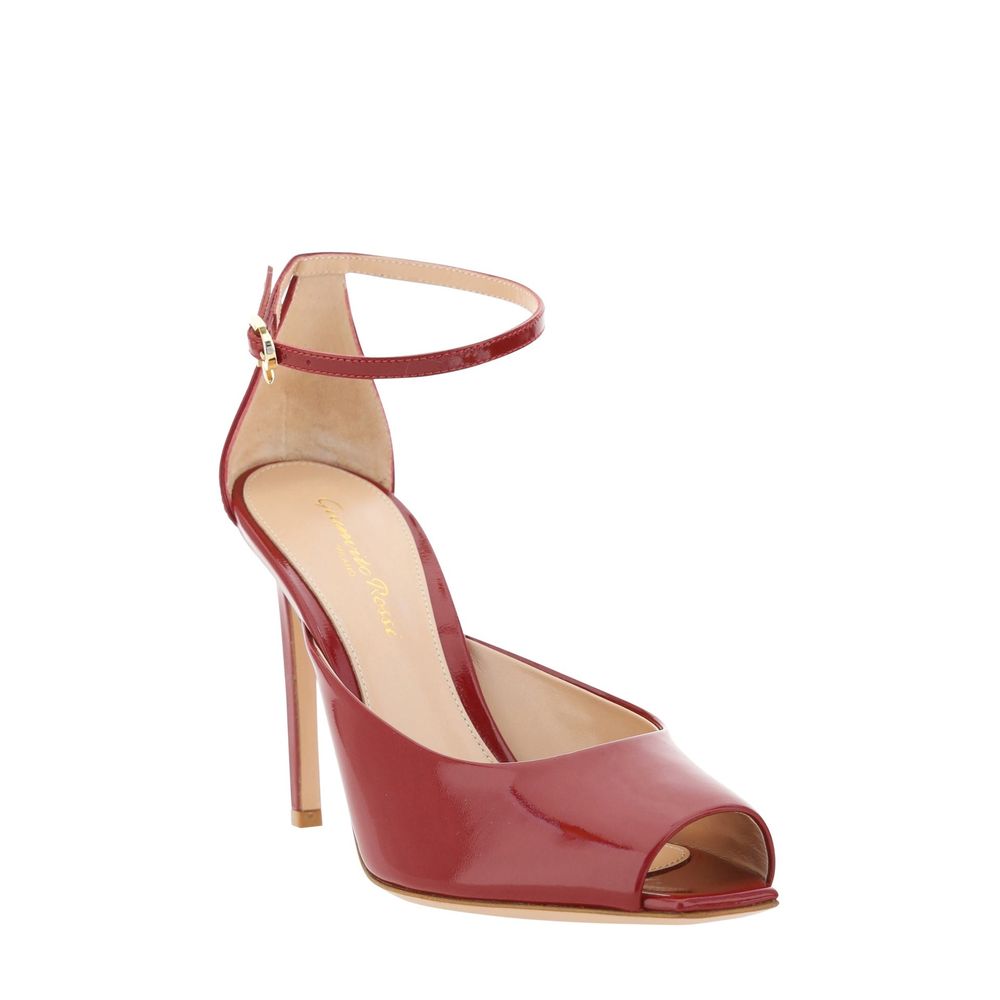 Gianvito Rossi Mehrfarbige Pumps aus Kalbsleder mit hohem Absatz