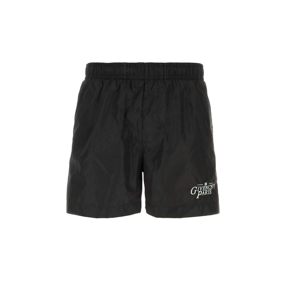 Givenchy Schwarze Badeshorts aus Polyamid