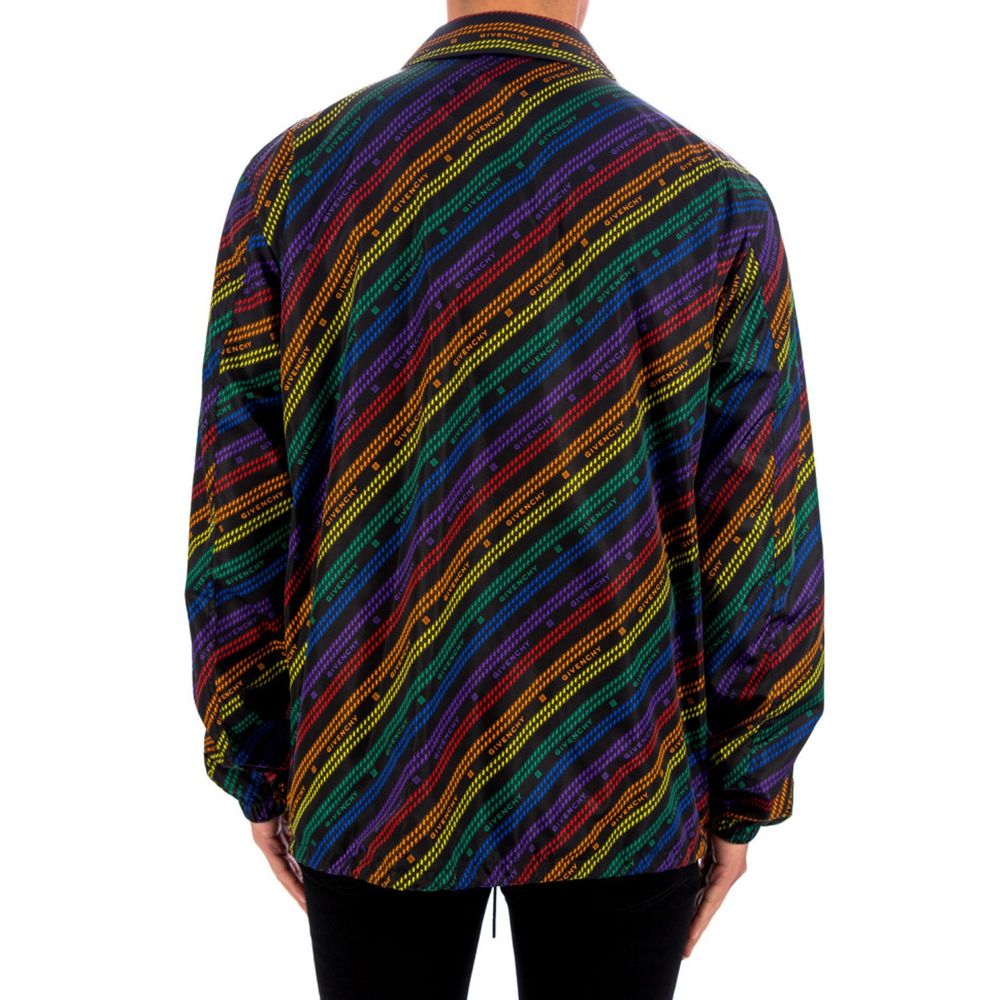 Givenchy Schwarze Polyamid-Shell-Jacke