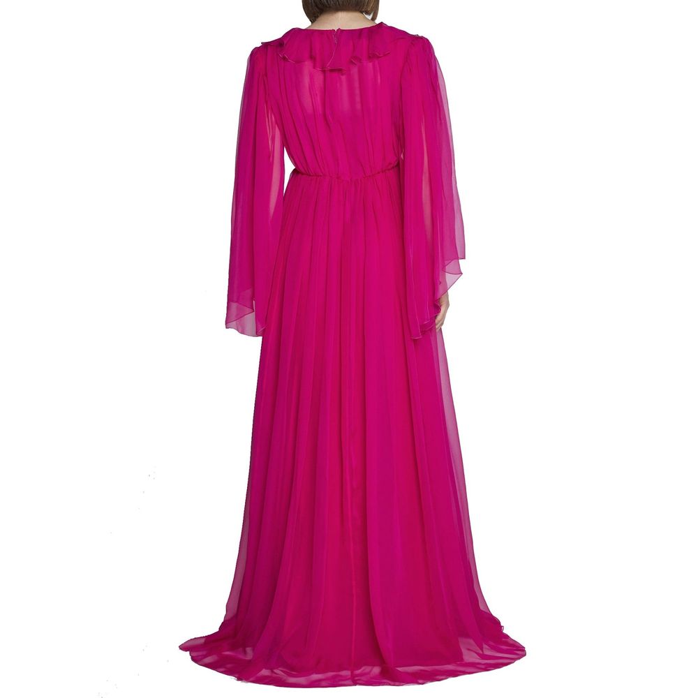 Gucci Mehrfarbiges Seiden-Freizeitkleid