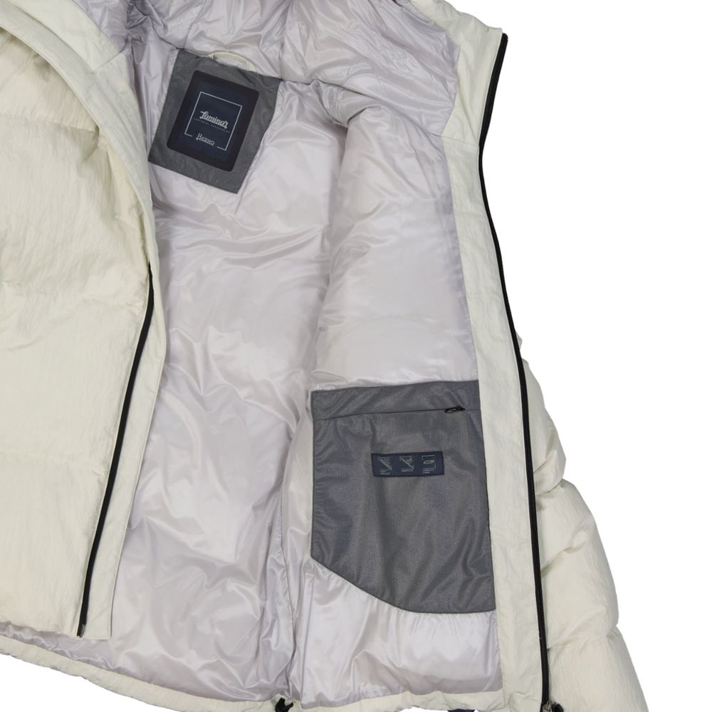 Herno Weiße Jacke aus Polyamid