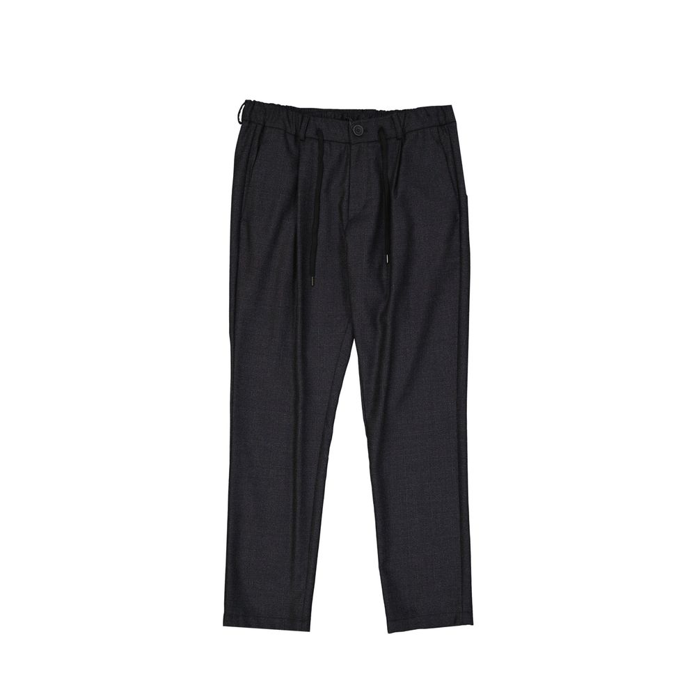 Herno Graue Woll-Freizeithose