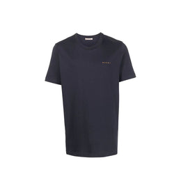 Marni Schwarzes Baumwoll-T-Shirt