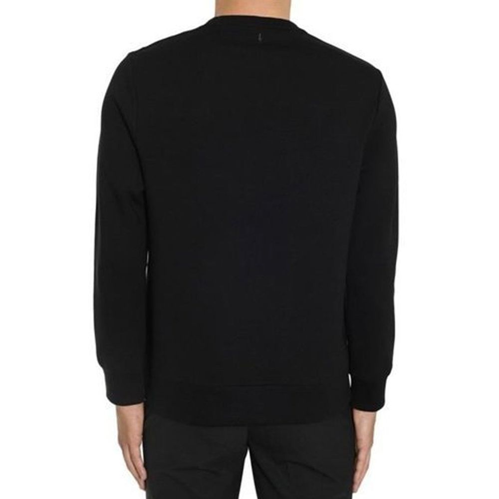 Neil Barrett Schwarzer Lyocell-Sweatshirt