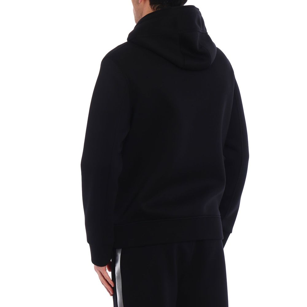 Neil Barrett Schwarzer Baumwoll-Sweatshirt